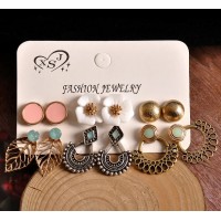 Party Mashup 6 Pairs Earring Set