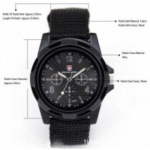 ARMY Watch in Pure Black Color