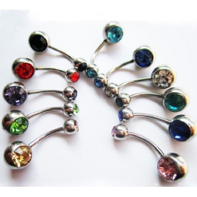 Belly Button Pin Ring – 1 Piece