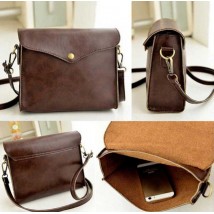 Retro PU Leather Women Shoulder Bag For Her
