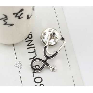 Stethoscope Brooch lapel Pins Nurse Jewelry Medical Doctor