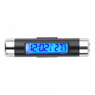 Car Digital Backlight Automotive Thermometer Clock