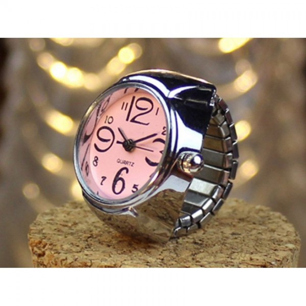 Creative Alloy Finger Ring Watch