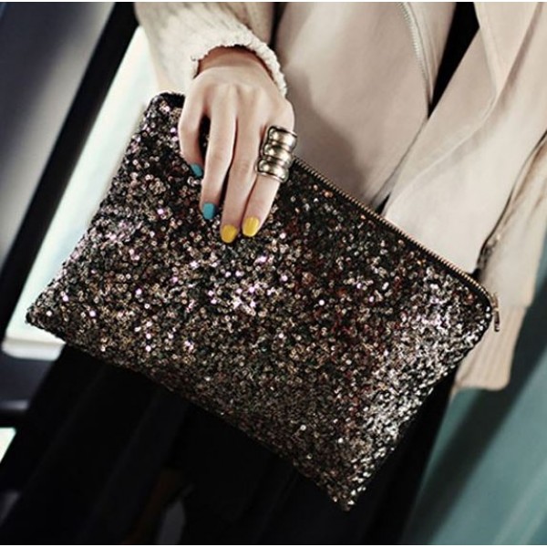 Dazzling Glitter Sparkling Handbags for Her Buyon.pk