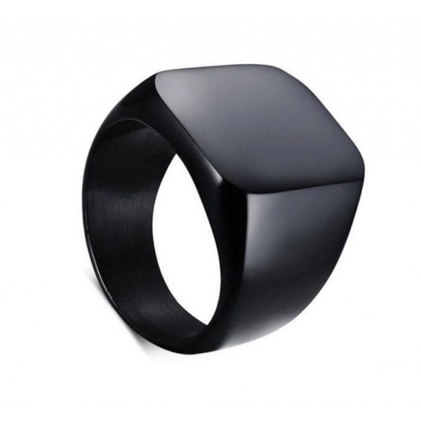 Titanium Signet Rings for Men - Buyon.pk