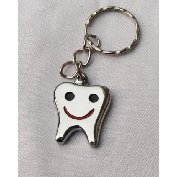 Smiley Tooth Keychain for Dental Professionals and Students