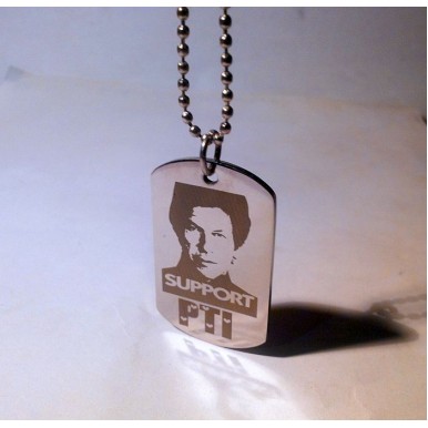 Support PTI Stainless Steel Tag Pendant