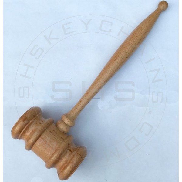 Buy Customised Hand Crafted Wooden Gavel Gift for Law Professionals