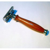 Natural Wooden Handle Safety Razor For Men