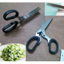 Multi-Purpose 5 Blades Stainless Steel Scissors
