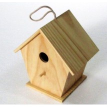Wooden Birdhouse for Home and Garden Decor