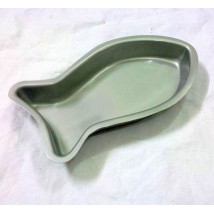 Stainless Steel Fish Shaped Cat Feeding Bowl