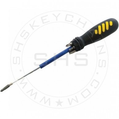8-in-1 Multipurpose Screwdriver with Bits and Telescopic Magnet