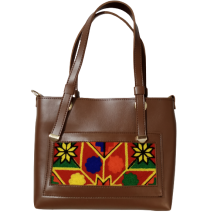 Handmade Leather Bag - Brown