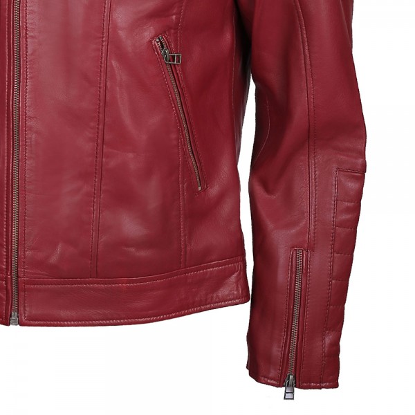 Men's Slim Fit Genuine Leather Jacket for Fashion Use Buyon.pk