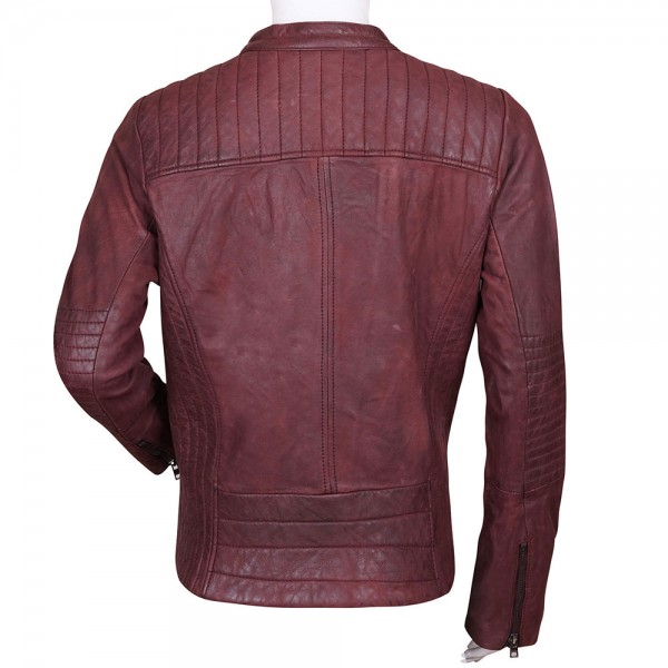 Zip Up Leather Jacket for Men's - Buyon.pk