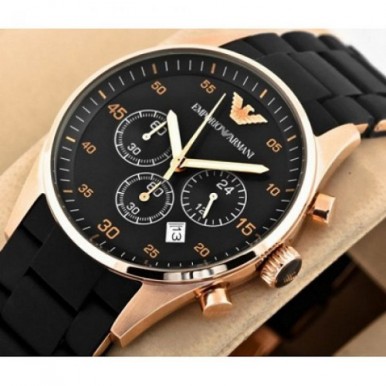 Emporio Armani Sportivo Watch Black A401 Buyon.pk