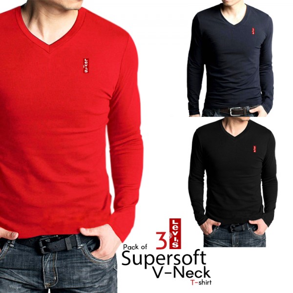 levis pack of 3 t shirts