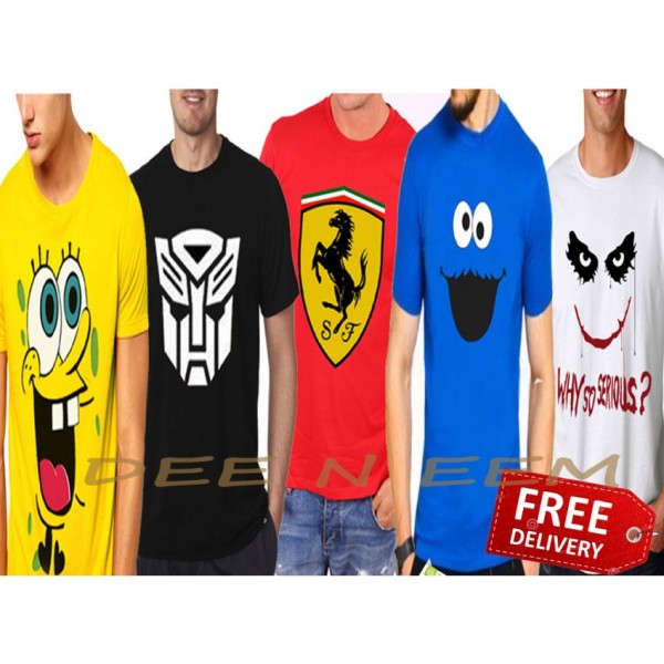 Pack of 5 Funky TShirts