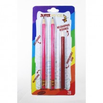 UNBREAKABLE LEAD PENCIL WITH NO SHARPENER AND PRESSING REQUIREMENT