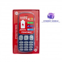 Memobile Magic Power 4, 4 Sims Slot, 4 Active Sims, PTA Approved, 15 Months Brand Warranty, 3000mAH Powerful Battery, 1.8 Inch Colorful Bright HD Display, Auto Call recording, Wireless FM Radio