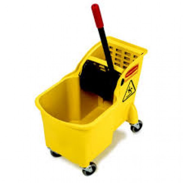 Mop bucket cart or Mop trolley High Quality Buyon.pk