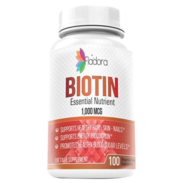 Biotin Essential Nutrient 100 Vegetarian Capsules Buyon.pk