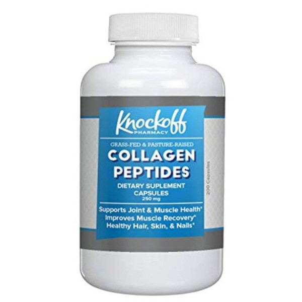 Collagen Peptide Dietary Supplement 250 Mg 200 Capsules Buyon.pk