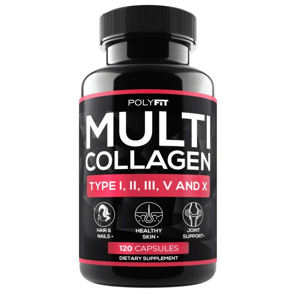 Multi Collagen Dietary Supplement 120 Capsules Buyon.pk