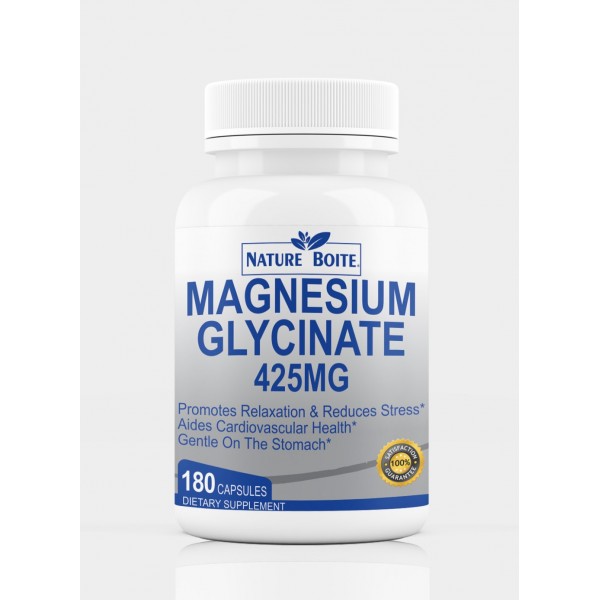 Nature Boite Magnesium Glycinate 425Mg 180 Capsules