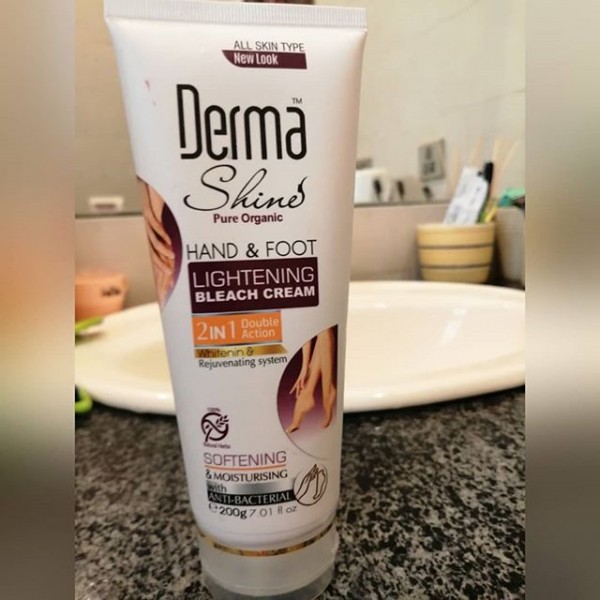 Buy Hand and Foot Lightening Bleach, Derma Shine for Girls 200 gm