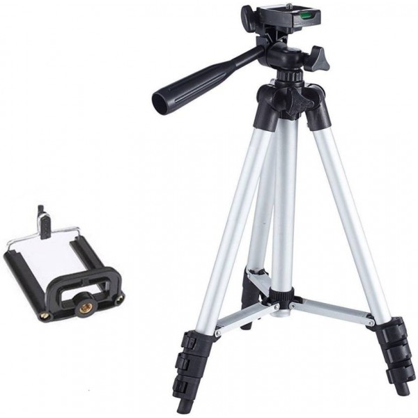 Buy 3110 Tripod Stand for Mobile and Camera for Making Videos 1