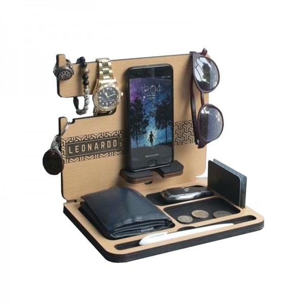 desk organizer docking station