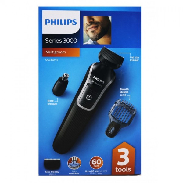 Philips 3 In 1 Waterproof Trimmer Qg 3320 15