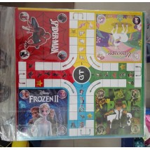 4-player Cartoon Character Folding Ludo Board game