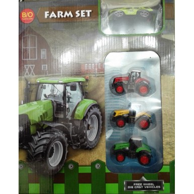 Battery Operated 185-pcs Farm Play Set for Kids