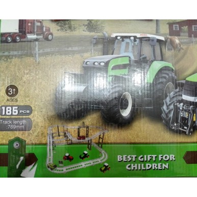Battery Operated 185-pcs Farm Play Set for Kids