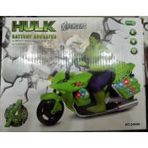 Battery Operated Hulk Bike Toy for Kids