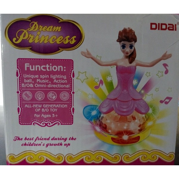 Battery Operated Princess Doll Toy for Girls