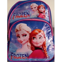 Blue Anna Elsa High Quality Cartoon Character School Bag for Primary Level Kids
