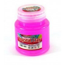 Crystal Clay Glitter Dough Slime For Kids - Pink