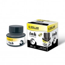 Dollar Fountain Pen Ink 30ml - Black - 1 Piece