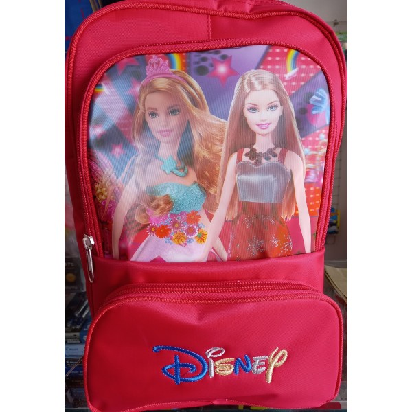 Excellent Quality Simple Cartoon Character School Bag for Primary Level Girls