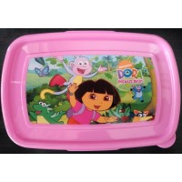 Fancy Colourful Dora Cartoon Character Lunch Box for Kids