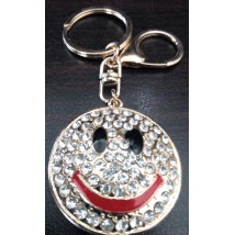 Fancy Colourful Smiley keychain