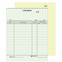 Good Quality Large Duplicate Cash Memo/Bill Book - English