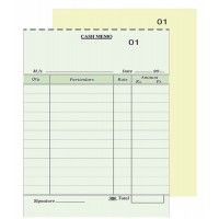 Good Quality Small Duplicate Cash Memo/Bill Book - English