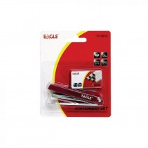 Medium Quality Imported Small Eagle No. 10 (1013BDS) Stapler & Pins Set