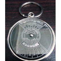 Metal Calendar keychain