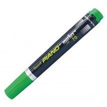 Piano Permanent Marker Chisel Tip - Green